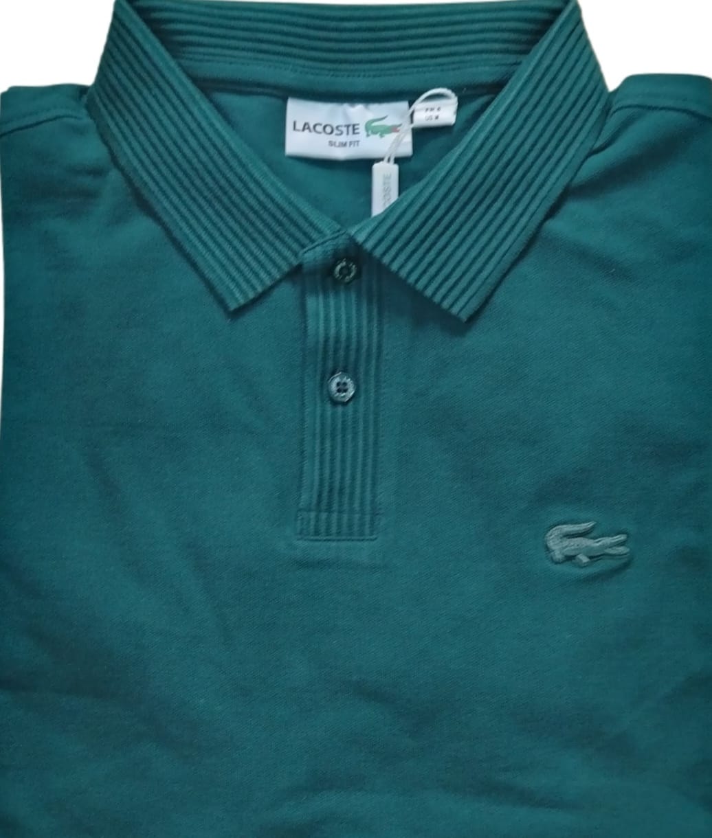 Original Export Lacoste Polo T-Shirt – Bottle Green